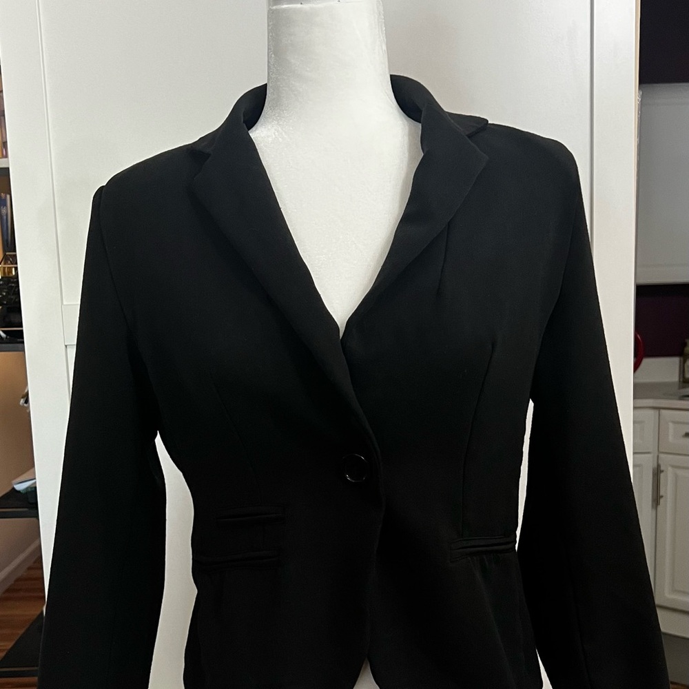 Ambiance Classic Black Suit Jacket